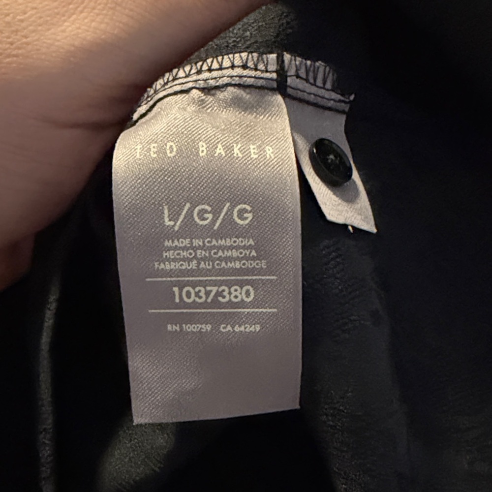Ted Baker Black Puff-Sleeve Top - Picture 8 of 13